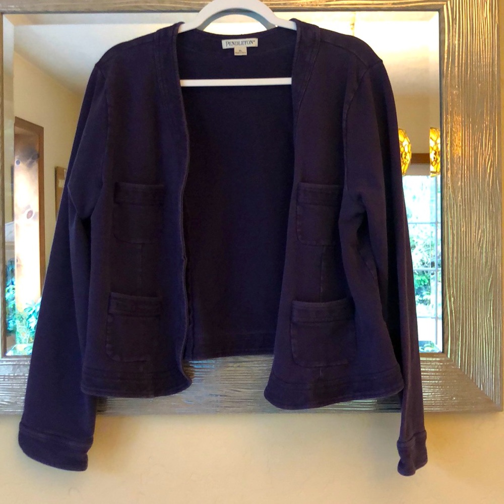 Pendleton - Pique Cardigan Jacket - image 1